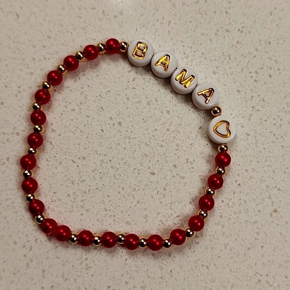 Custom Alabama Bracelet